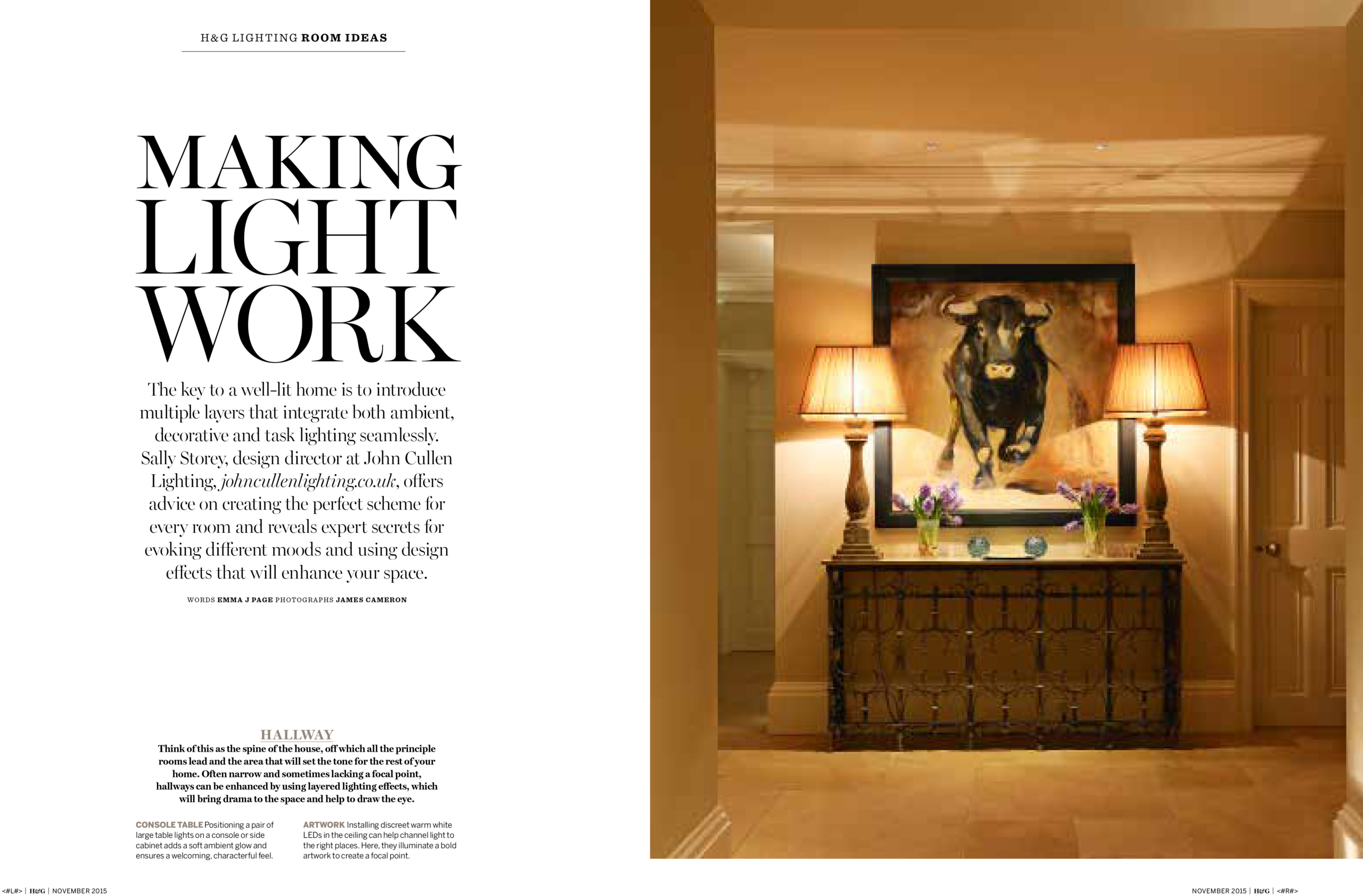 Homes and Gardens Lighting Feature image
