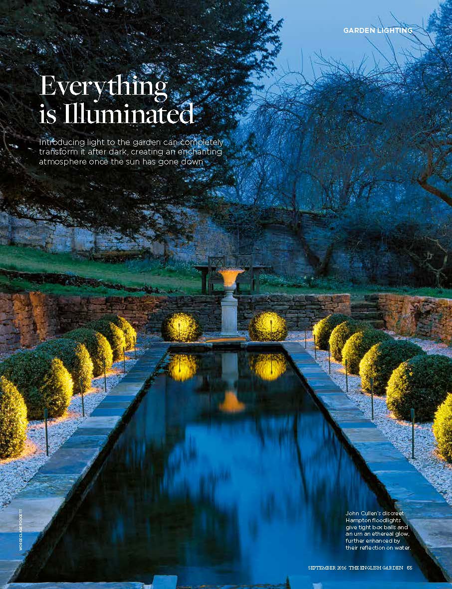 English Garden - Guide to great garden lighting image
