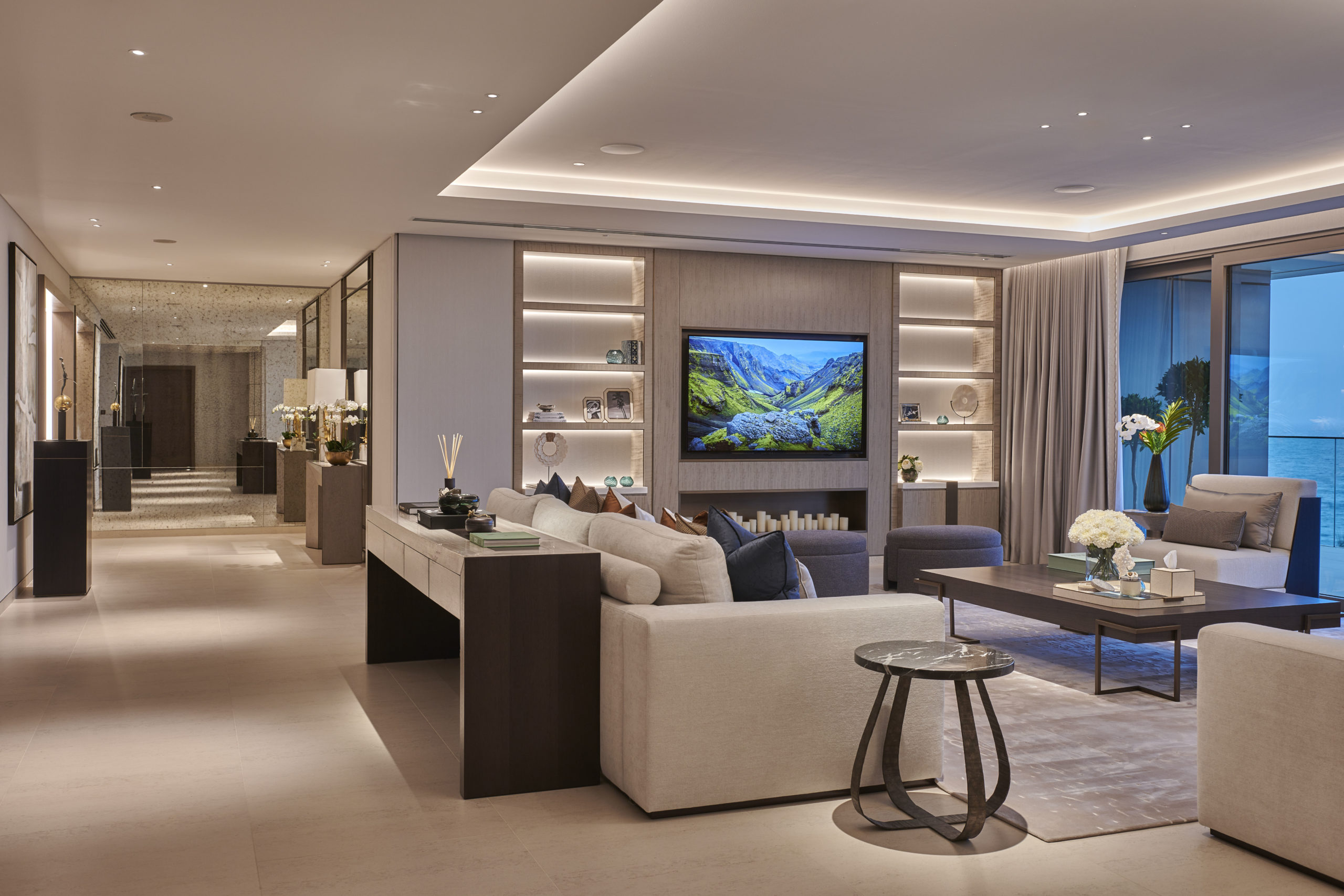 PALM JUMEIRAH APARTMENT LIGHTING image