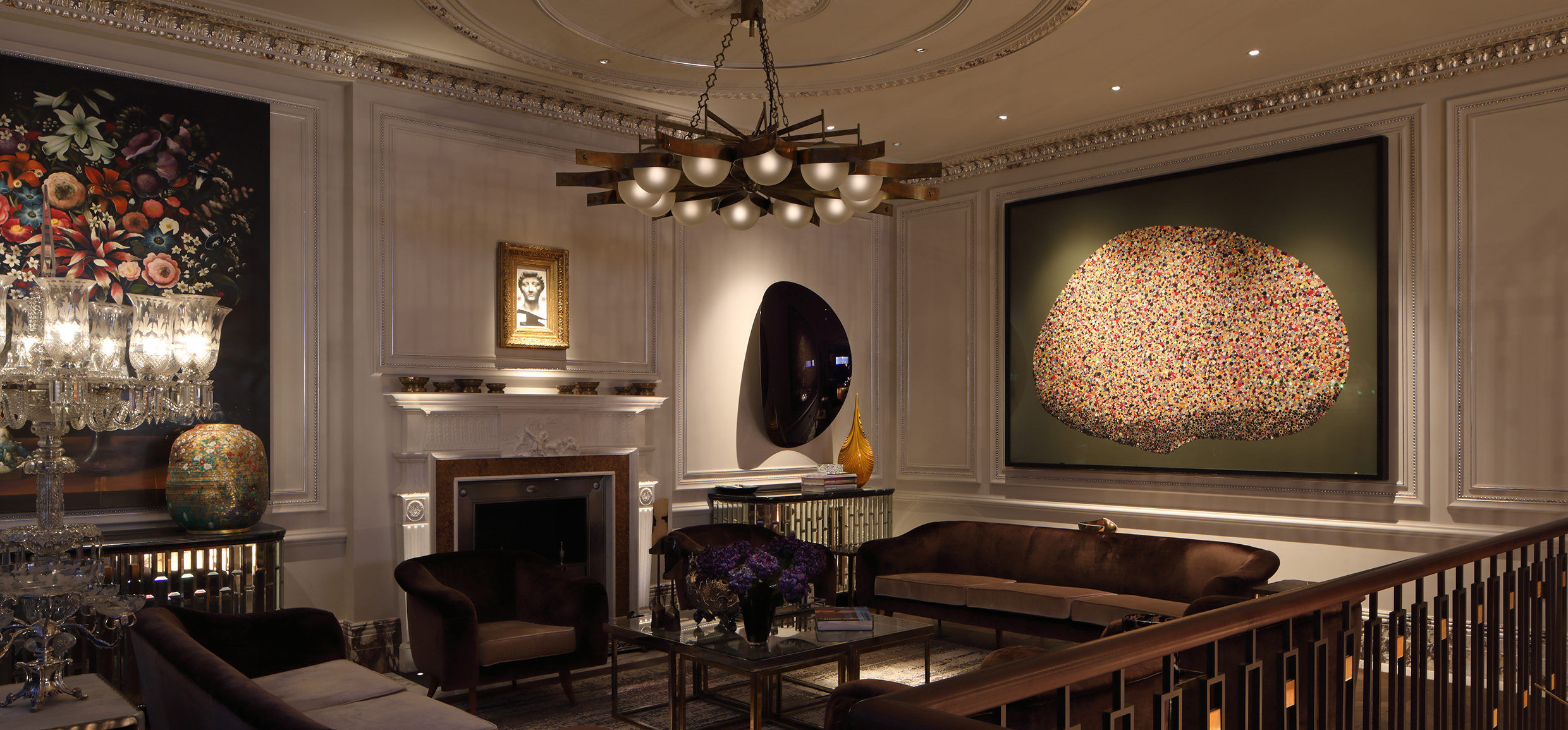 DIFFERENT SHAPED ART LIGHTING image