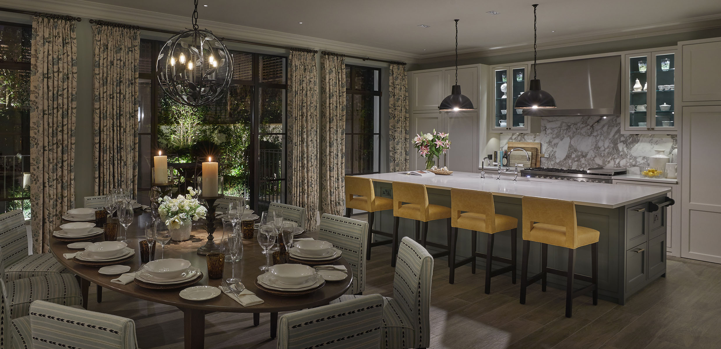 KITCHEN AND DINING ROOM image