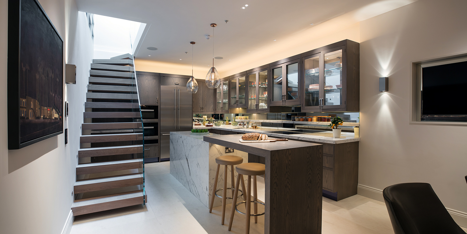 BASEMENT KITCHEN LIGHTING image
