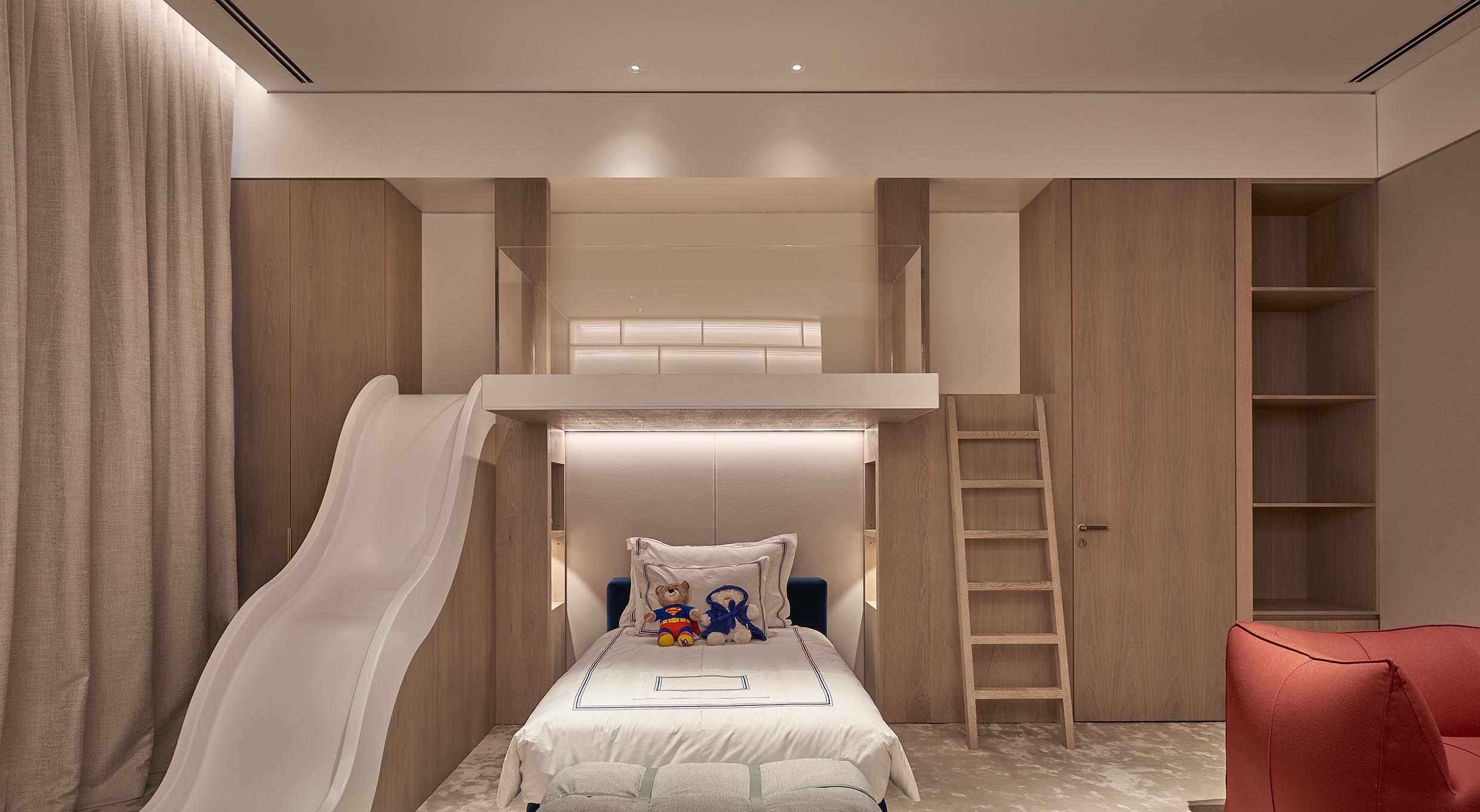 KID'S BEDROOM WITH SLIDE image