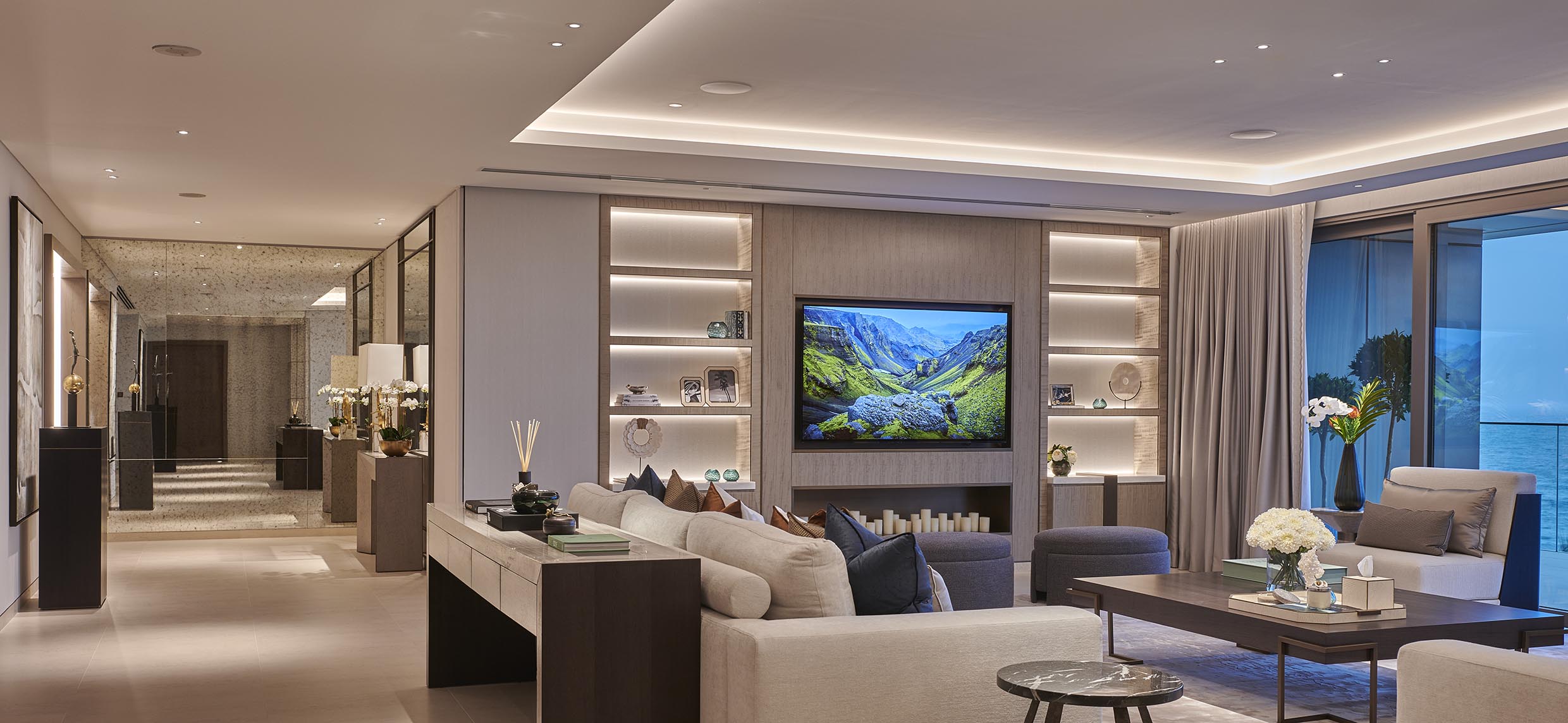 LUXURY APARTMENT LIVING ROOM image