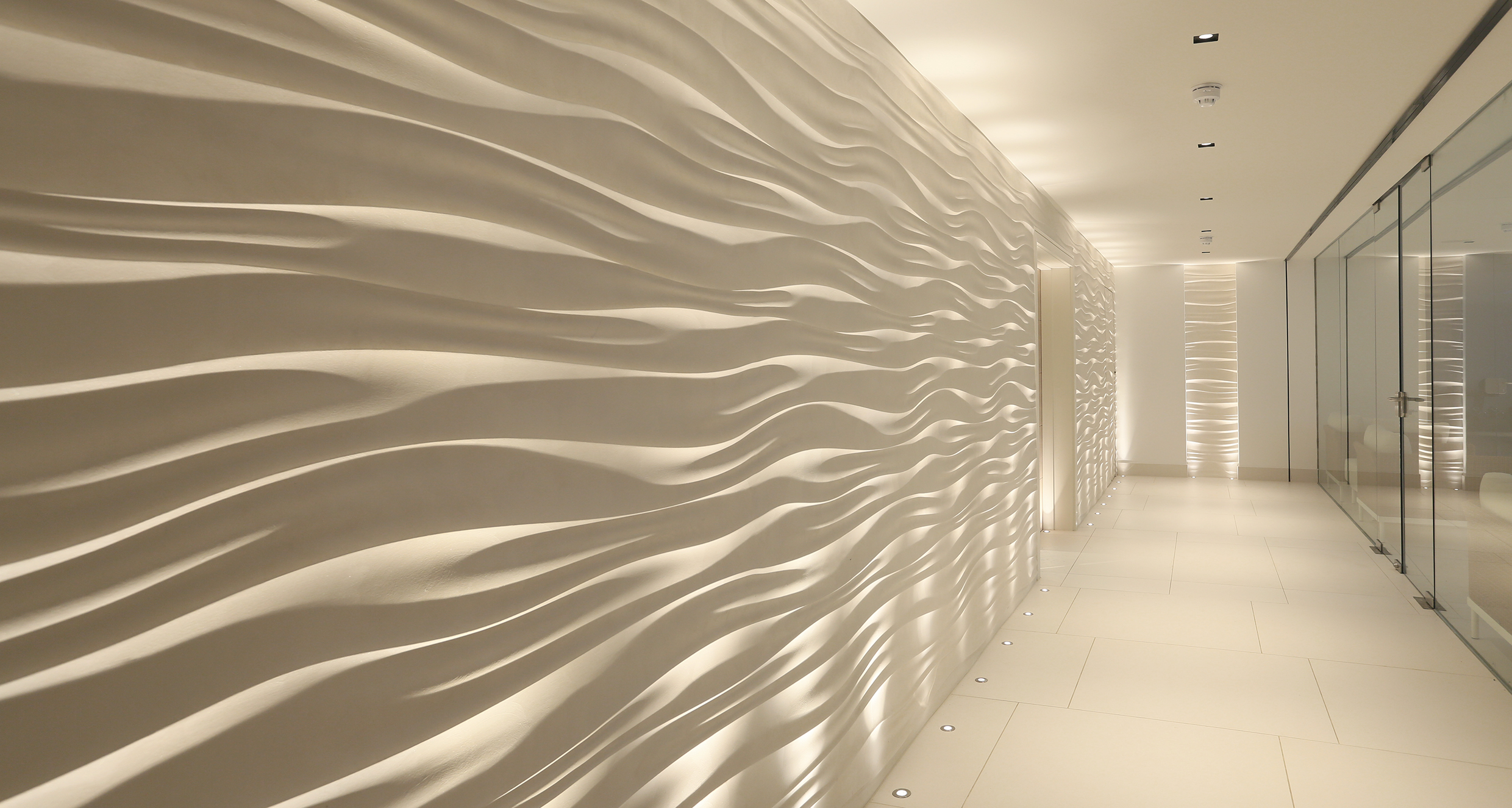 UPLIT TEXTURED WALL image