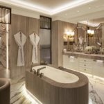 Royal suits at Jumeirah Dubai with floating bath