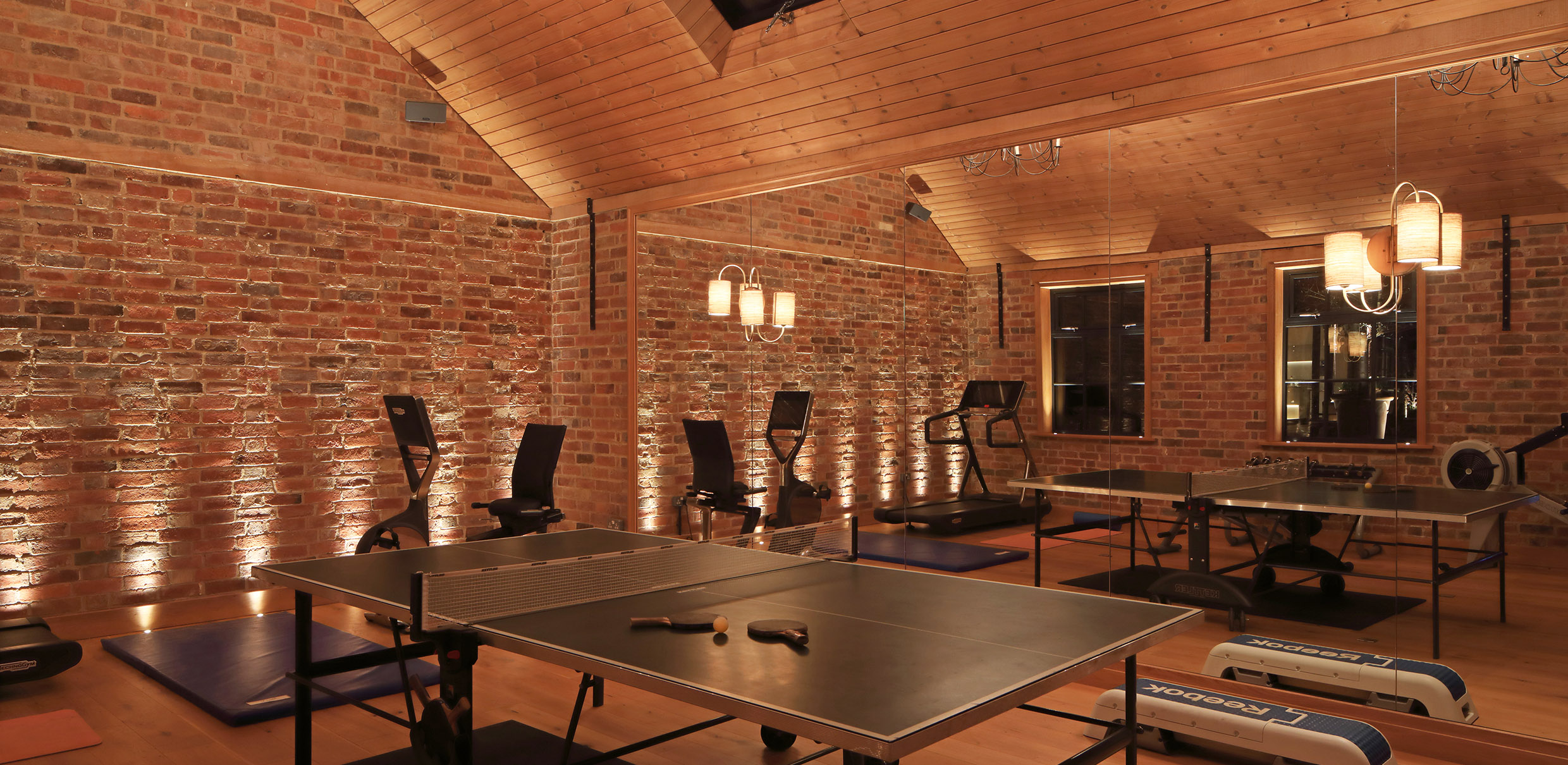 BARN GYM LIGHTING image