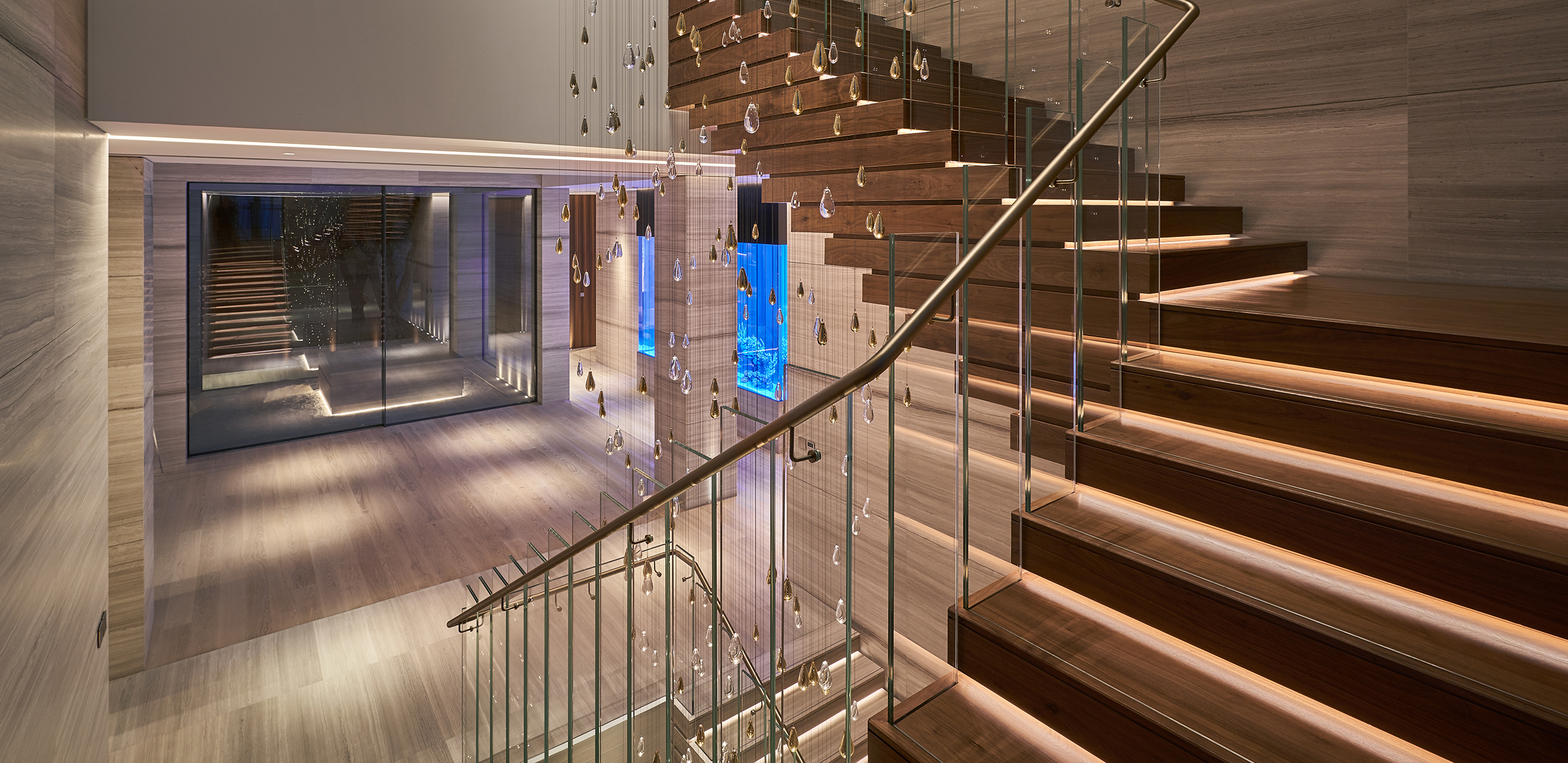 CONTEMPORARY VILLA STAIRCASE image