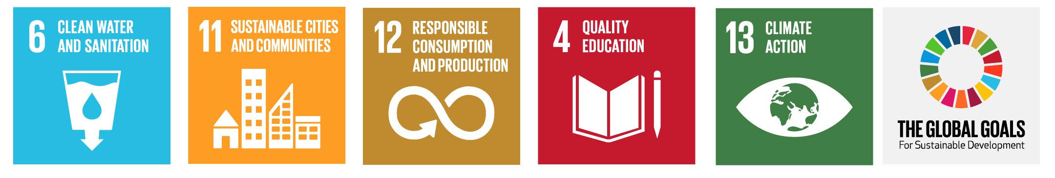 UN global goals being supported by John Cullen Lightng
