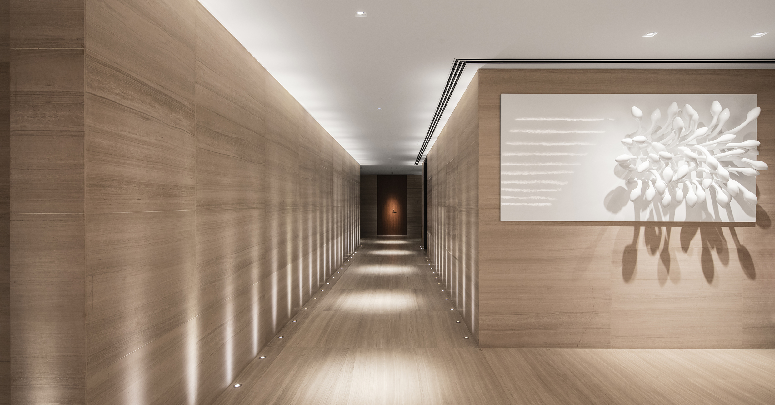 DRAMATIC LONG CORRIDOR ENTRANCE image