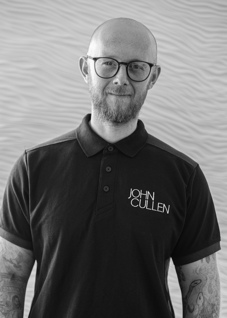 Callum McCouglin, Assembly Manager at John Cullen Lighting
